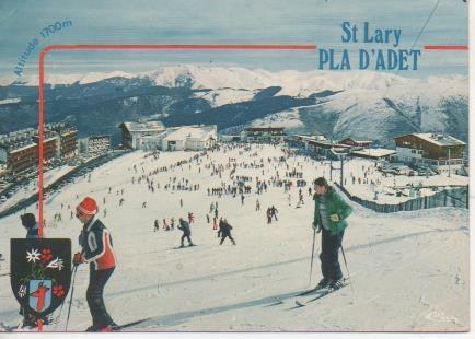 Postal E06416: Saint-Lary.Htes-Pyr-Vue générale su le Pla-D'Adet
