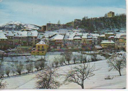 Postal E06422: Seyne-les-Alpes.B-A -le Village sous la neige