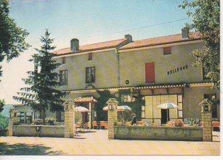 Postal E06427: Puy-L'Eveque. Hotel Bellevue