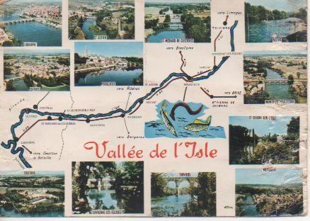 Postal E06431: Vallee de L'Isle