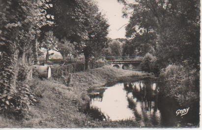 Postal E06393: Pont sur la Dives-St-Pierre-sur-Dives. Calvados