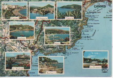 Postal E06432: Le Corniche d'Or