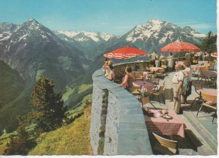 Postal E06480: Café-Restaurant-Penkenbah. Mayrhofen in Zillertal, Tirol