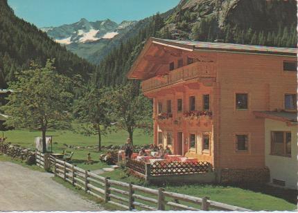 Postal E06486: Zillergrund über Mayrhofen, Zillertal/Tyrol