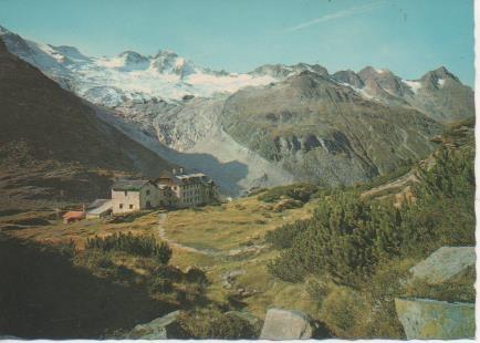 Postal E06491: Berliner Hütter de Sektion Berlin DAV im Zemmgrund,Zillertal, Tirol