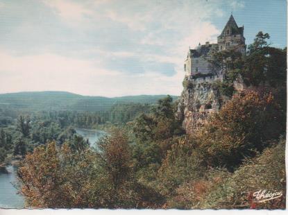 Postal E06453: Châteaux de la Dordogne