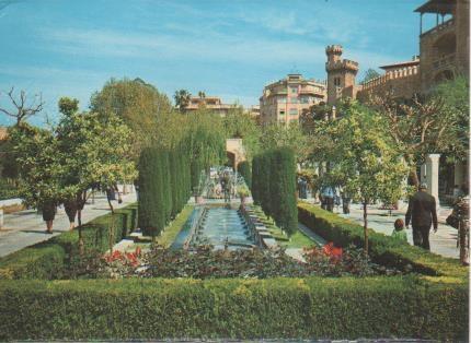 Postal E05783: Huerto del Rey. Palma de Mallorca <acordeón>