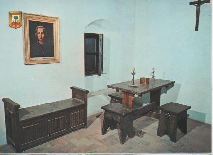 Postal E05789: Sala de las primeras conferencias de Colón-LaRábida. Huelva <acordeón>
