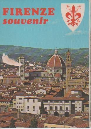 Postal E05792: Firenze souvenir <acordeón> 