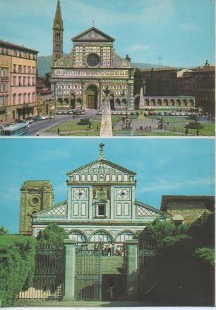 Postal E05805: Chiesa di S.M. Novella. Firenze <acordeón>