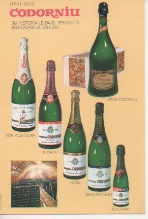 Postal E05765: Codorniu, su historia le da el prestigio. Sus cavas la calidad <acordeón>