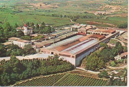 Postal E05768: Exteriores.Cavas Codorniu <acordeón>