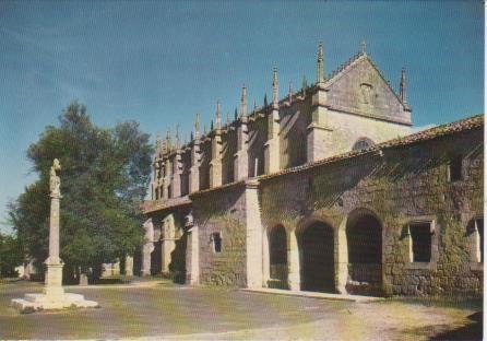 Postal E05857: Entrada-Cartuja de Miraflores. Burgos <acordeón>