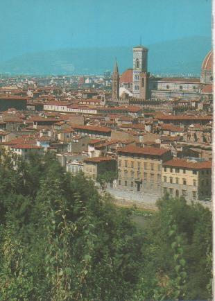 Postal E05810: Panoramica de Florencia II <acordeón>