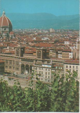 Postal E05811: Panoramica de Florencia III <acordeón>