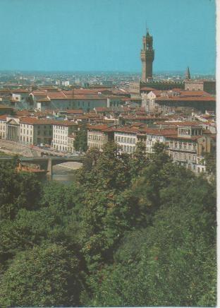 Postal E05813: Panoramica de Florencia V <acordeón>