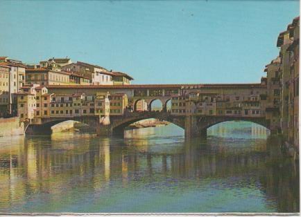 Postal E05816: Ponte Vecchio. Firenze <acordeón>