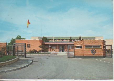 Postal E05868: Entrada principal C.I.R. nº 10 Zaragoza <acordeón>
