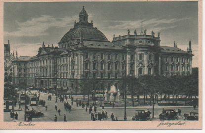 Postal E05656: MÜCHEN, Justizpalast