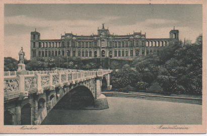 Postal E05659: MÜCHEN, Maximilianeum