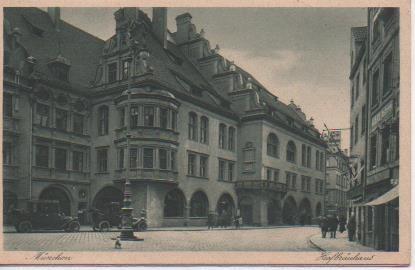 Postal E05669: MÜCHEN, Hofbräuhaus