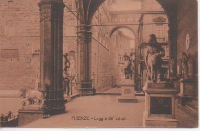 Postal E05639: FIRENZE-Loggia de'Lanzi