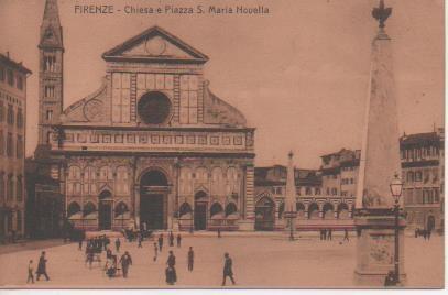 Postal E05642: FIRENZE- Chiesa e Piazza S.Maria Novella