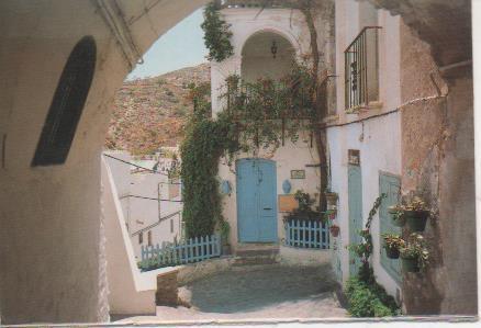 Postal E05730: Rincón típico. Mojacar-Almería <acordeón>