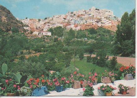 Postal E05733: Vista panorámica de Mojacar.Almería <acordeón>