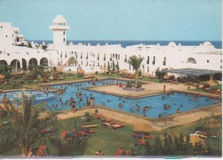 Postal E05736: Pueblo Indalo-Mojacar. Almería <acordeón>