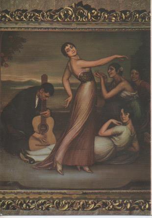 Postal E05684: Las Alegrias-Museo Romero de Torres.Córdoba <acordeón>