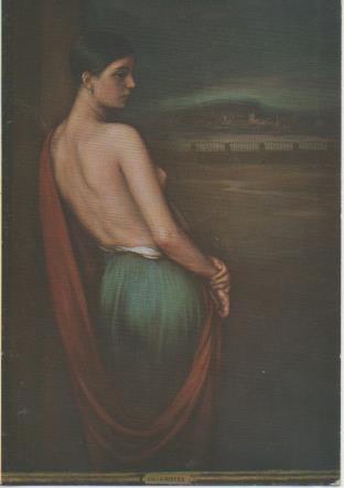 Postal E05687: En la Ribera-Museo Julio Romero de Torres. Córdoba <acordeón>
