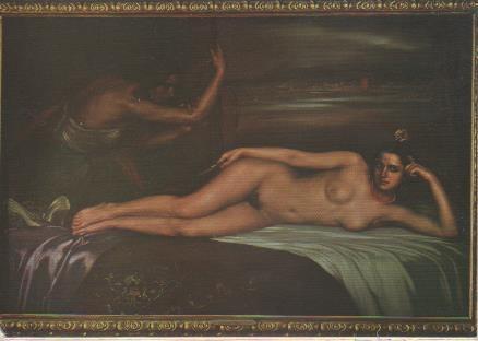 Postal E05696: La Nieta de la Trini-Museo Julio Romero de Torres. Córdoba <acordeón>