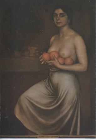 Postal E05700: Naranjas y Limones-Museo Julio Romero de Torres. Córdoba <acordeón>