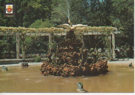 Postal E06031: Pérgola de la Fuente del Cisne. Valladolid