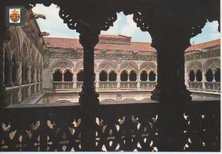 Postal E06040: Claustro de San Gregorio.Museo Nacional de Escultura. Valladolid