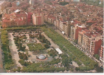 Postal E06041: Vista aérea. Logroño