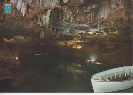 Postal E06028: Gruta de San José.Sala de los Murcielagos-Vall de Uxo.Castellón