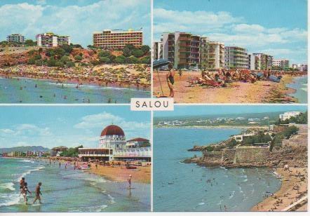 Postal E06025: Imágenes de la playa de Salou