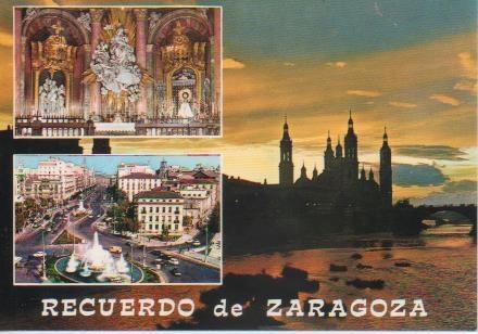 Postal E06012: Recuerdo de Zaragoza
