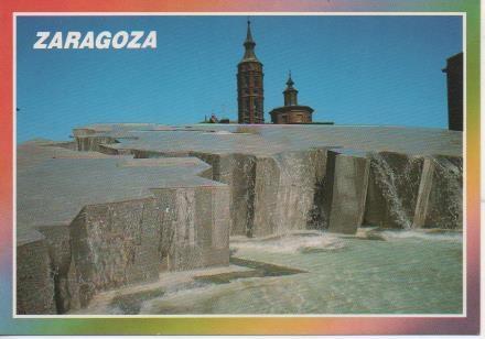 Postal E06015: Plaza de la Catedrales.Zaragoza
