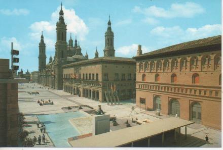Postal E06016: Plaza de Ntra.Sra. Del Pilar.Zaragoza