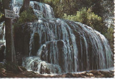 Postal E06022: Cascada delos Fresnos-Monasterio de Piedra. Zaragoza