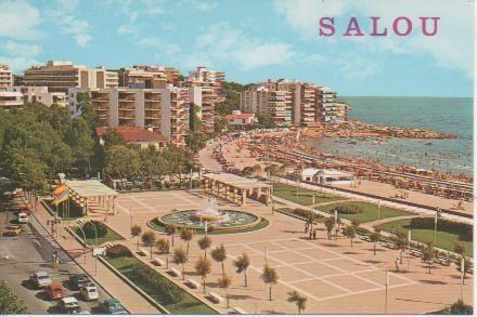Postal E06024: Vista parcial de Salou. Costa Dorada