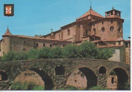 Postal E06058: Pont Romanic i Catedral. Vic-Barcelona