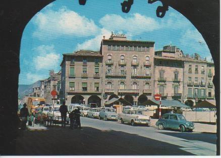 Postal E06059: Plaza Caudillo. Voch