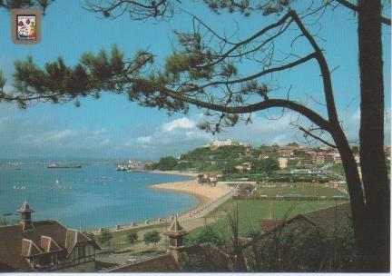 Postal E06095: Playas de la Magdalena. Santander