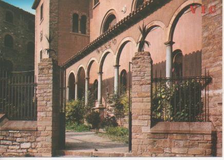 Postal E06062: Museu Episcopal. Vic