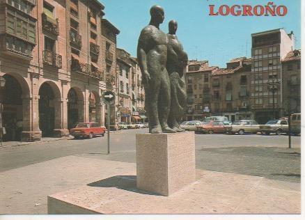Postal E05997: Monumento a la Familia Riojana. Logroño