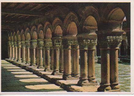 Postal E05920: Colegiata.Claustro-Santillana del Mar. Cantabria